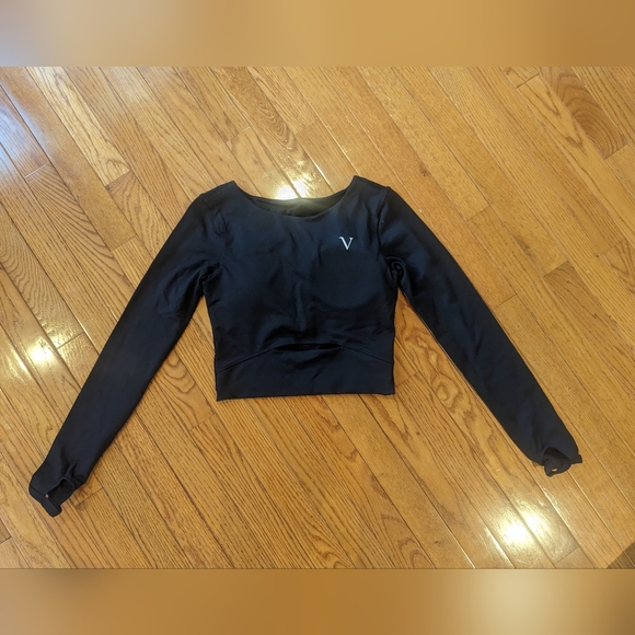 Vitae Apparel Tops - Vitae Apparel Hyper Flow Cropped Long Sleeve